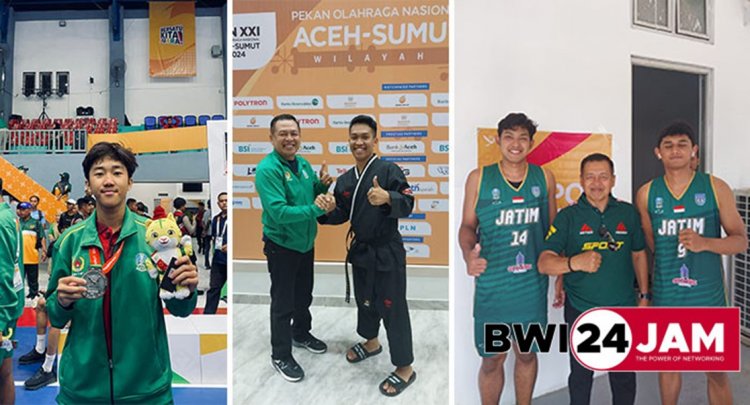 Empat Atlet Asal Banyuwangi Kumpulkan Medali Perak PON XXI Aceh-Sumut