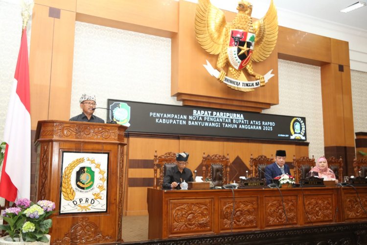 Raperda APBD Banyuwangi 2025 Mulai Dibahas DPRD dan Eksekutif